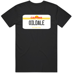 Oildale California Custom City License Plate Customizable Unisex Cotton Classic T Shirt