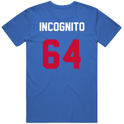 Jersey Back Richie Incognito Buffalo Football Team Fan For Blue Unisex Cotton Classic T Shirt