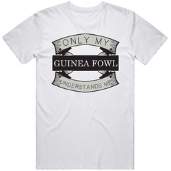 Guinea Fowl Only Understands Me Zoo Animal Unisex Cotton Classic T Shirt