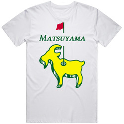 Hideki Matsuyama Goat Masters Champion Golf Unisex Cotton Classic T Shirt