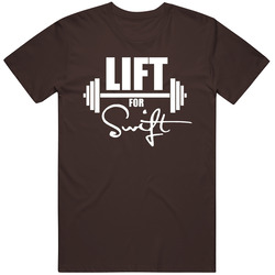 Lift For Swift Standard Dark Chocolate Unisex Cotton Classic T Shirt