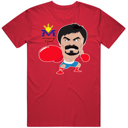 Manny Pacquiao Mp Fitted - Red Unisex Cotton Classic T Shirt