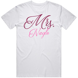 Mrs Nagle Last Name Funny Unisex Cotton Classic T Shirt