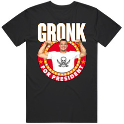 Rob Gronkowski Gronk For President Tampa Bay Football Unisex Cotton Classic T Shirt