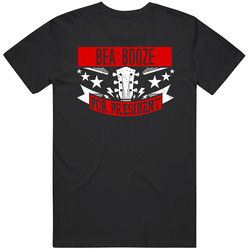 Bea Booze For President Guitarist Music Player Election Parody Fan Unisex Cotton Classic T Shirt