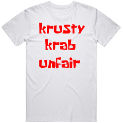 Krusty Krab Unfair Unisex Cotton Classic T Shirt
