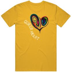 Queer Heart Unisex Cotton Classic T Shirt