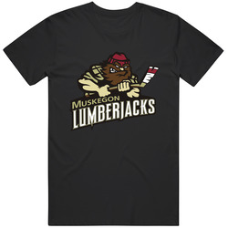 Muskegonlumberjacksblack Unisex Cotton Classic T Shirt