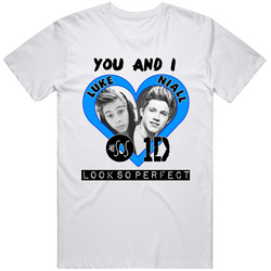 5 Sos Looks So Perfect 1d You And I Luke And Niall Fan Unisex Cotton Classic T Shirt