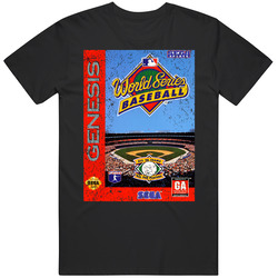 World Series Baseball 1994 Cover Distressed Unisex Cotton Classic T Shirt