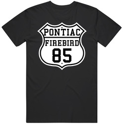 Highway Route 1985 Firebird Trans Am Classic Car Unisex Cotton Classic T Shirt