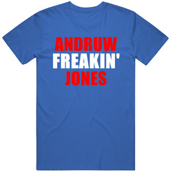 Andruw Jones Freakin Baseball Los Angeles Sports California Unisex Cotton Classic T Shirt