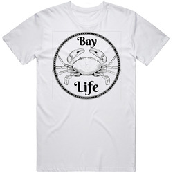 Bay Life Unisex Cotton Classic T Shirt
