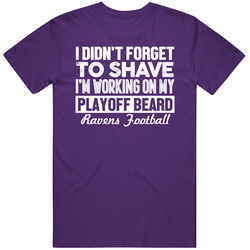 Ravens Football Playoff Beard Funny Trending Sports Team Unisex Cotton Classic T Shirt