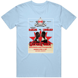 Marvin Haggler, Sugar Ray Leonard, T-shirt, Superfight, 1987, Boxing, Unisex Cotton Classic T Shirt