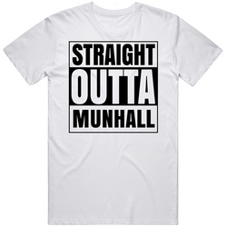 Straight Outta Munhall Pennsylvania City Compton Parody Unisex Cotton Classic T Shirt