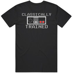 Tw Nintendo Classically Trained Nes 2 151215 Unisex Cotton Classic T Shirt