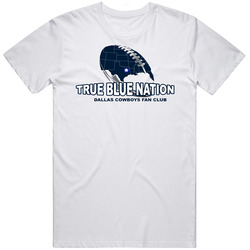 True Blue Nation Dallas Cowboys Football Unisex Cotton Classic T Shirt