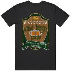 Shannon's Ole Irish Pub Good St Patricks Day Drinking Surname Unisex Cotton Classic T Shirt