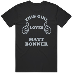 Matt Bonner This Girl Loves San Antonio Basketball Texas Sports Unisex Cotton Classic T Shirt