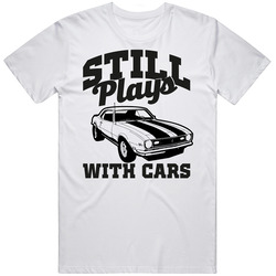 1968 Chevy Camaro Still Plays With Cars Cool Car Unisex Cotton Classic T Shirt