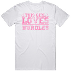 This Girl Thumbs Hurdles Favorite Sport Unisex Cotton Classic T Shirt