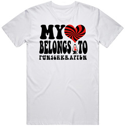 My Heart Belongs To Punschkrapfen Favorite Food Retro Unisex Cotton Classic T Shirt