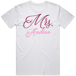 Mrs Andino Last Name Funny Unisex Cotton Classic T Shirt
