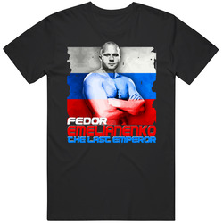New Fedor Emelianenko The Last Emperor Mma Standard Black T- S To 5xl Unisex Cotton Classic T Shirt