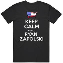 Keep Calm We Got Ryan Zapolski Ice Hockey Usa 2018 Winter Olympic Team Unisex Cotton Classic T Shirt