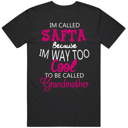 Im Called Safta Because Im Too Cool Hebrew  Grandmother Unisex Cotton Classic T Shirt