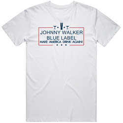 Johnny Walker Blue Label Make America Drink Again Funny Unisex Cotton Classic T Shirt