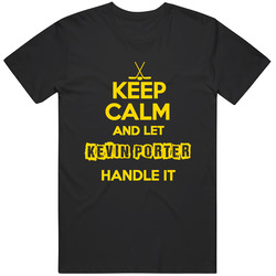 Keep Calm And Let Kevin Porter Handle It Pittsburgh Hockey Unisex Cotton Classic T Shirt