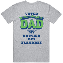 World's Greatest Bouvier Des Flandres Dad Dog Unisex Cotton Classic T Shirt