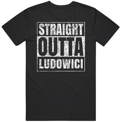 Straight Outta Ludowici Distressed Look City Grunge Cool Unisex Cotton Classic T Shirt