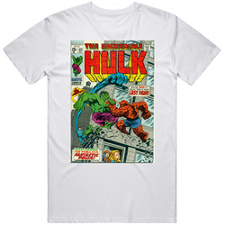 Hulk Vs. Thing Unisex Cotton Classic T Shirt