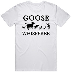 Goose Animal Whisperer Unisex Cotton Classic T Shirt