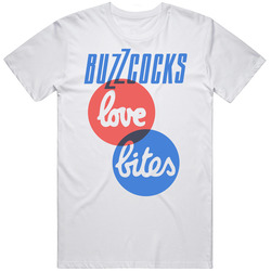 Buzzcocks Love Bites 70s 80s Punk Rock Band Music Fan Unisex Cotton T Shirt