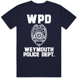 Weymouth Police Department Dept Wpd Officer Inspired Custom City Unisex Unisex Cotton T Shirt