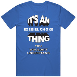 Ezekiel Choke It's An Thing You Wouldn't Understand Brasilian Jiu Jitsu Unisex Cotton T Shirt