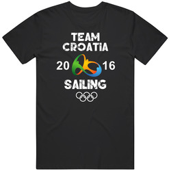 Croatia Sailing Team Rio 2016 Olympic Games Sport Unisex Cotton T Shirt