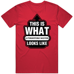 This Is What A Furniture Mover Looks Like Fun Unisex Cotton T Shirt