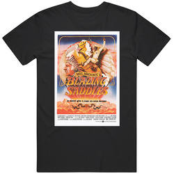 Mel Brooks 1974 Blazing Saddles Cool Movie  Fan Unisex Cotton T Shirt