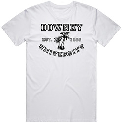 Downey University Est 1986 Parody Favorite City Unisex Cotton T Shirt