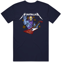Skeletor T-shirt Funny Metallica Tee Myahtallica Unisex Cotton T Shirt