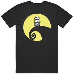 Jack skellington t-shirt funny minions tee Unisex Cotton T Shirt