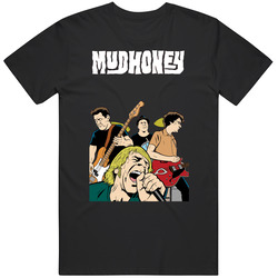 Mudhoney  Grunge Band 90s Anime Unisex Cotton T Shirt