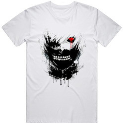 Tokyo Ghoul T Shirt Ken Kaneki Anime Tee Unisex Cotton T Shirt