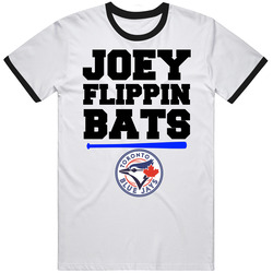 Toronto Baseball Joey Flippin Bats Jose Bautista Nbl Fan Funny Unisex Cotton T Shirt