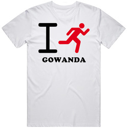 Gowanda Cattaraugus County New York State I Love Heart I Run Unisex Cotton T Shirt Gowanda Cattaraugus County New York State I Love Heart I Run Unisex Cotton T Shirt